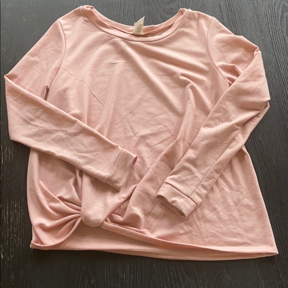 My Sister’s Closet Knotted Front Shirt